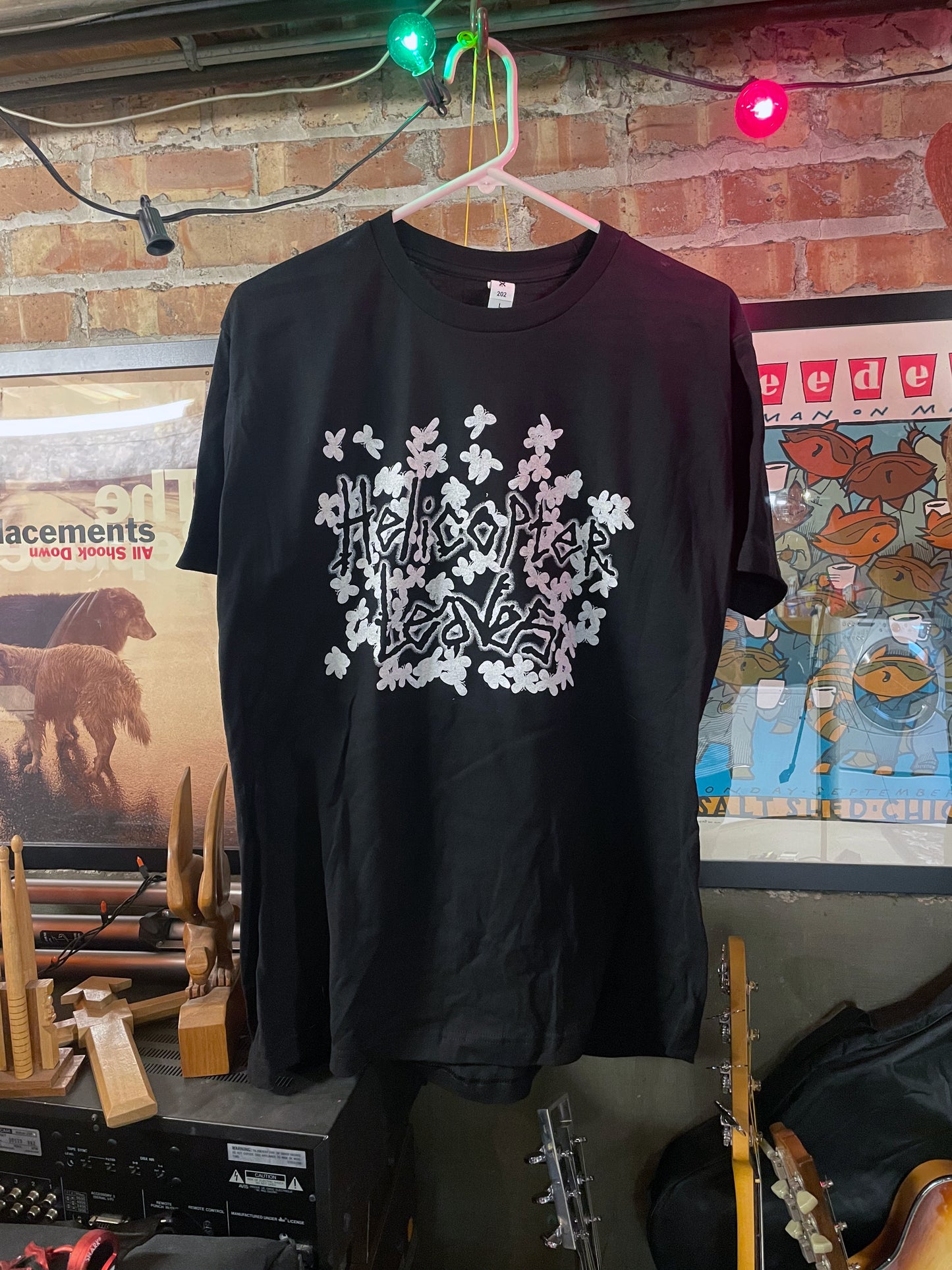 Helicopter Leaves 'Logo' Shirt Black